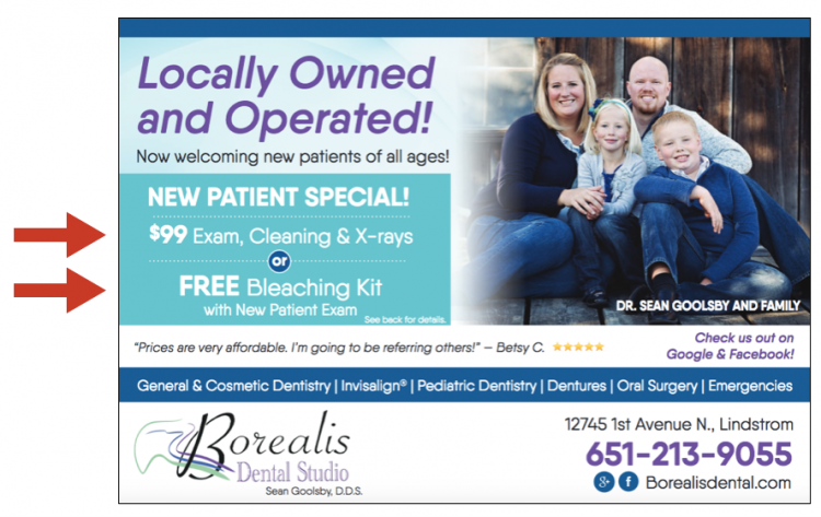 dental direct mail